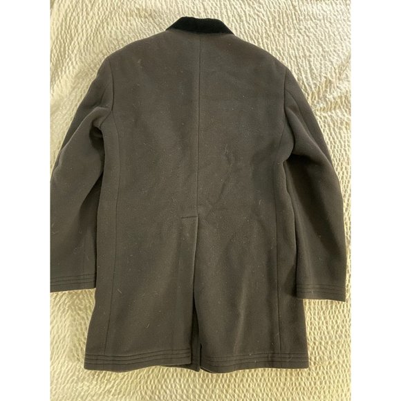 POLO RALPH LAUREN made in italy Velvet Collar Paddock City Coat Size L $969 - Picture 7 of 7
